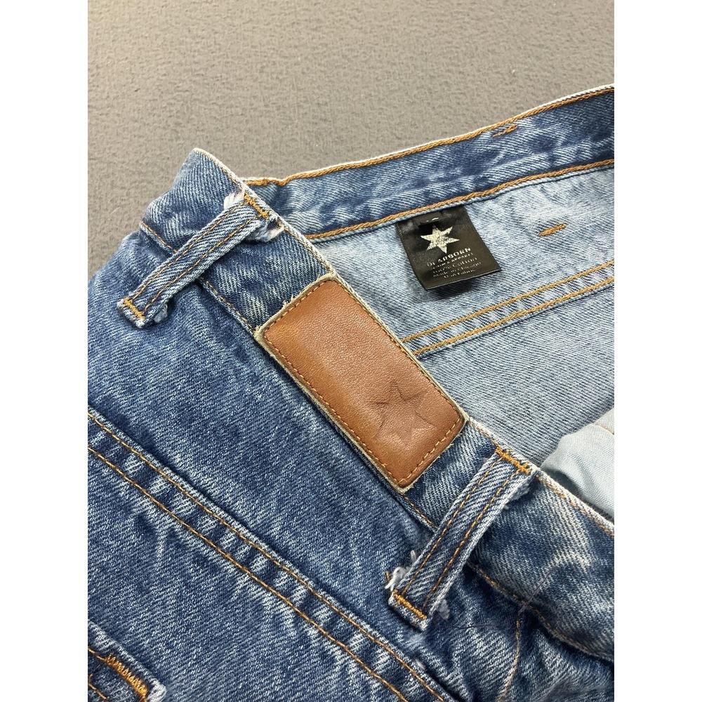 Dearborn Jeans Mens 40x30 Medium Wash Blue Relaxed Straight Cotton USA - Picture 10 of 12